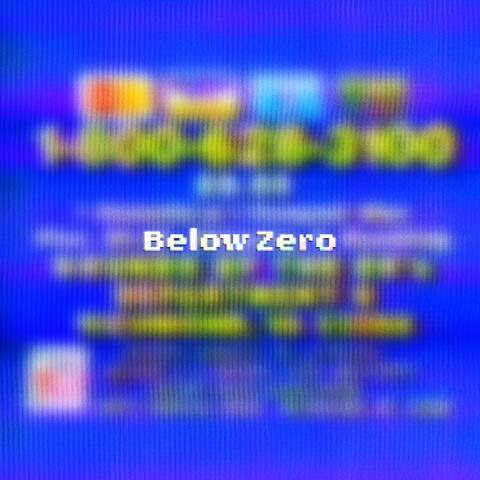 Below Zero album art