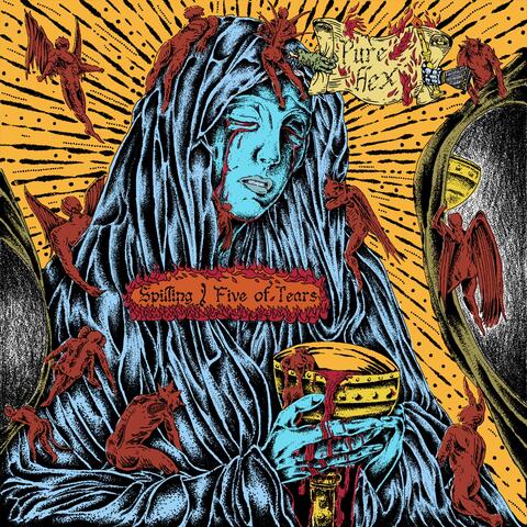 Spilling / Five of Tears album art