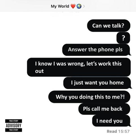 i just want u home album art