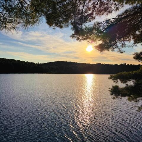 Clear Lake at Sunset album art
