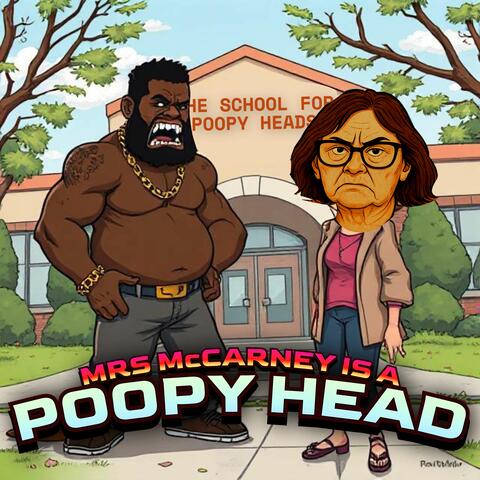 Ms McCarney is a Poopy Head album art