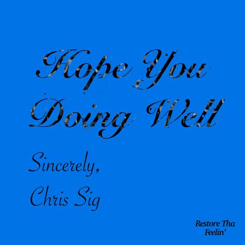 Hope You Doing Well album art