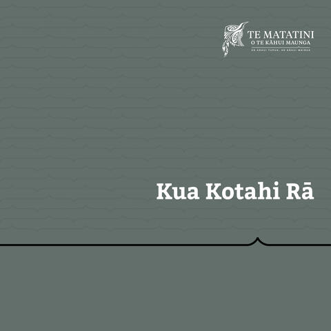 Kua Kotahi Rā album art