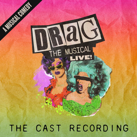 DRAG: The Musical LIVE (The Cast Recording) album art
