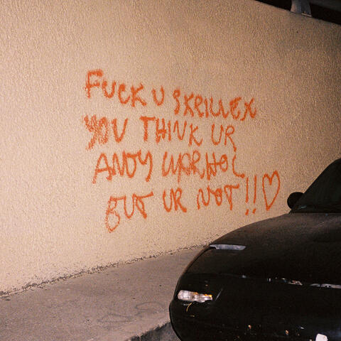 F*CK U SKRILLEX YOU THINK UR ANDY WARHOL BUT UR NOT!! <3 album art
