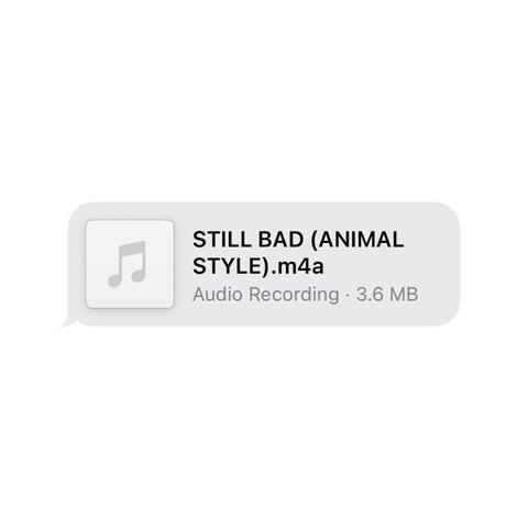 Still Bad (Animal Style) album art