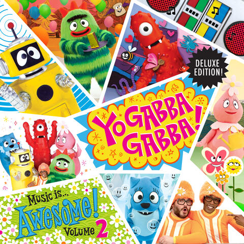Yo Gabba Gabba! Music Is Awesome! Vol. 2 album art