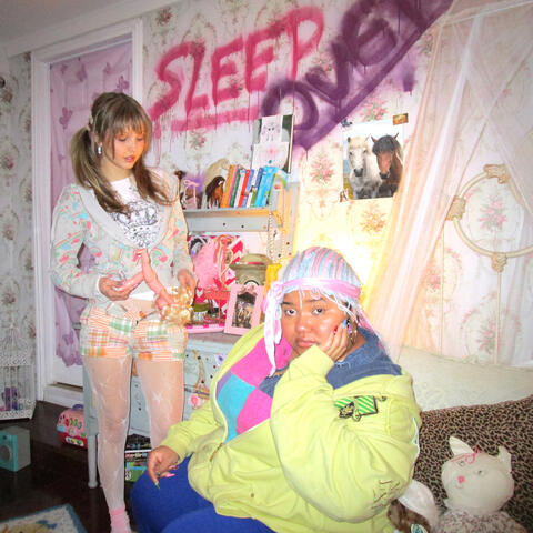 Sleepover! the mixtape :P album art