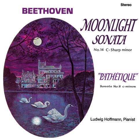 Beethoven: "Moonlight" Sonata No. 14 C-Sharp Minor / "Pathétique" Sonata No. 8 album art