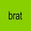 BRAT album artwork