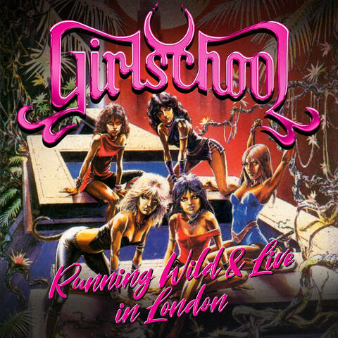 Running Wild & Live In London album art