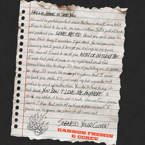 Hello, Hate To See You album art