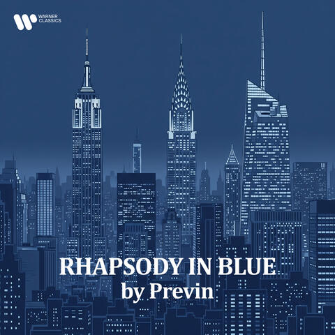 "Rhapsody in Blue" by Previn album art