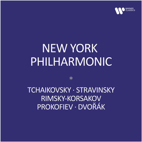 New York Philharmonic - Tchaikovsky, Stravinsky, Rimsky-Korsakov, Prokofiev, Dvořák album art