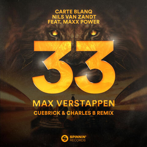33 Max Verstappen (feat. Maxx Power) [Cuebrick & Charles B Remix] album art