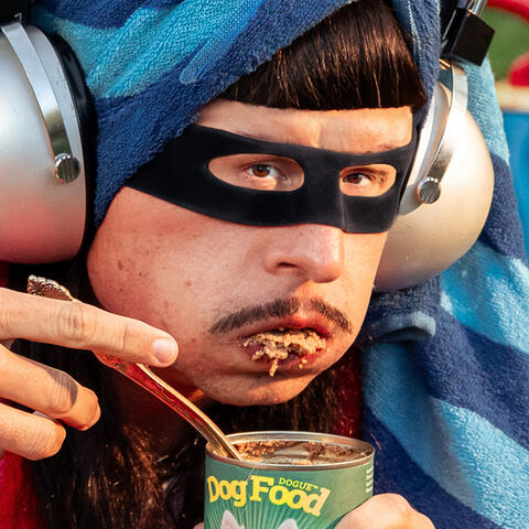 Superhero album art