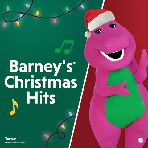 Barney's Christmas Hits album art