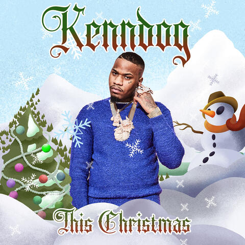 This Christmas album art