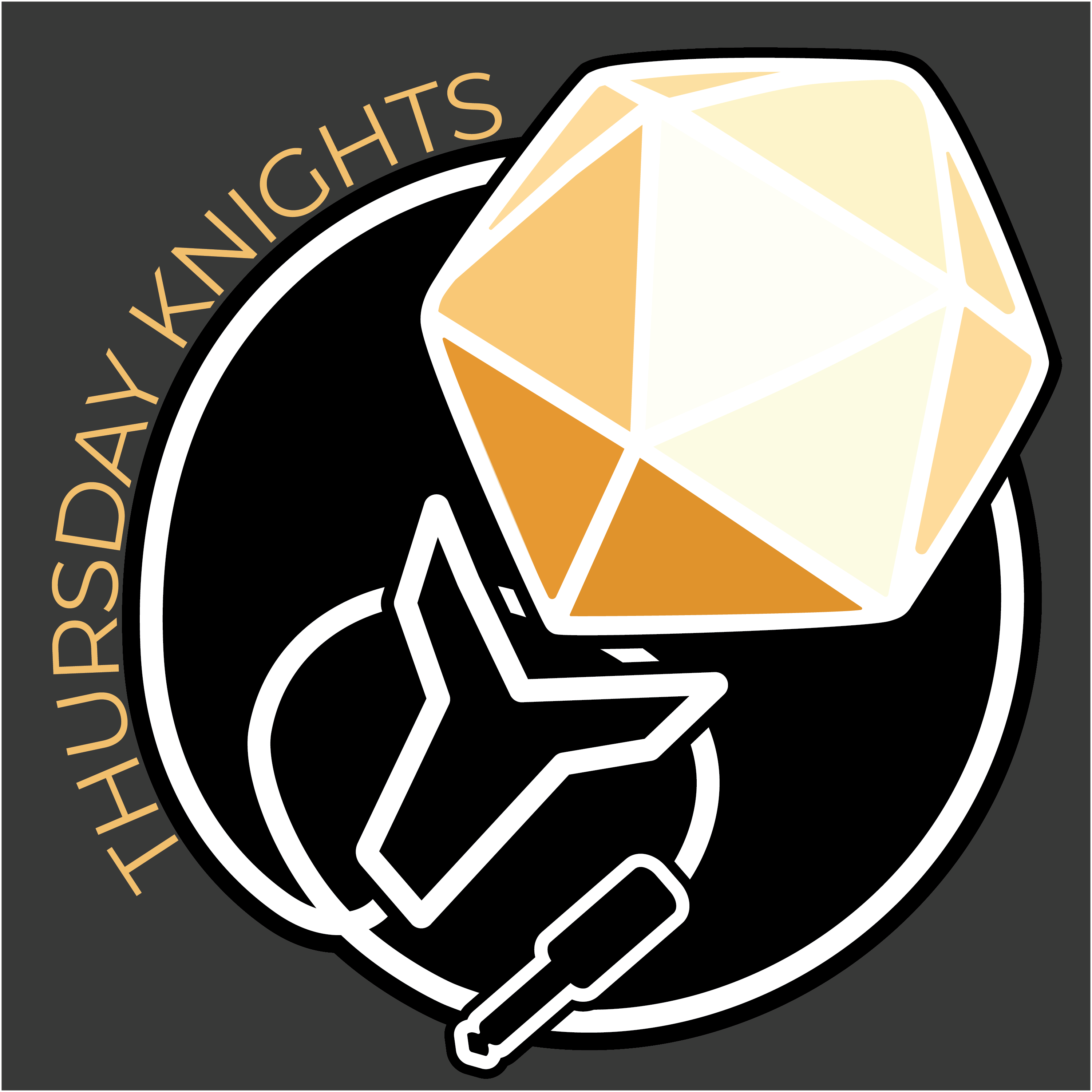 Knights live. Vegas Golden Knights logo