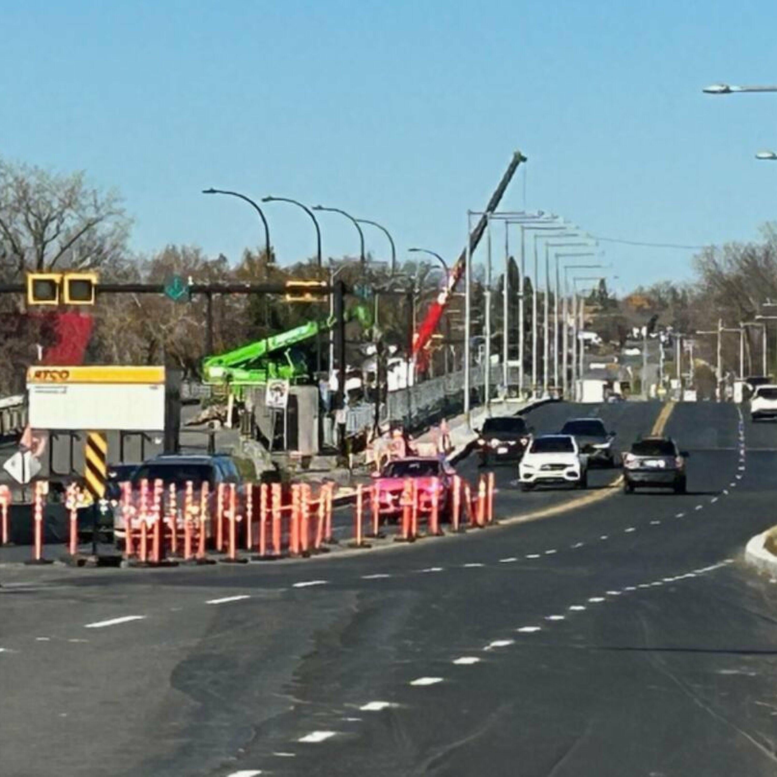 The new Île-Bizard Bridge is now at the center of a $14 million lawsuit