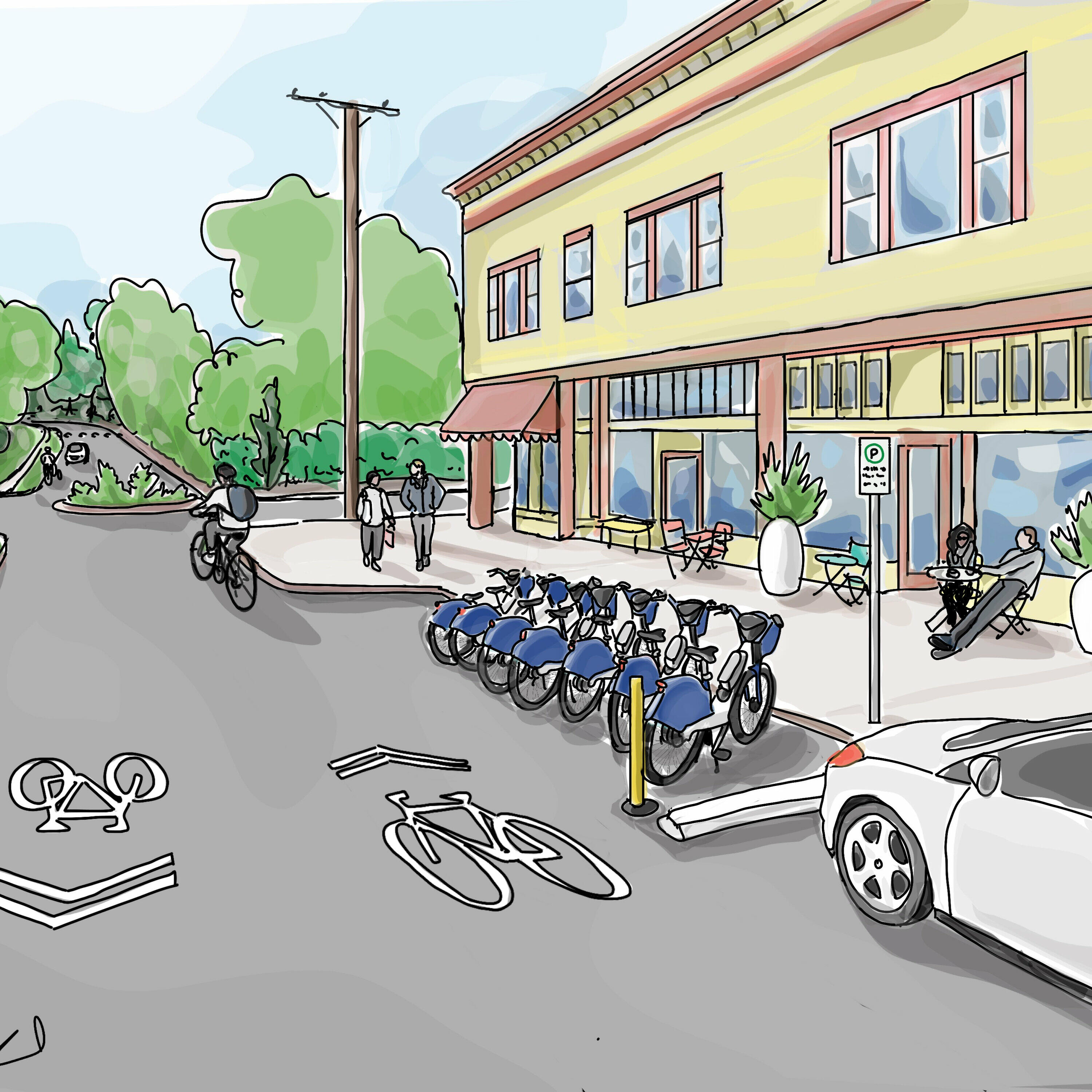 Tell the City of Victoria where they can put their e-bikes
