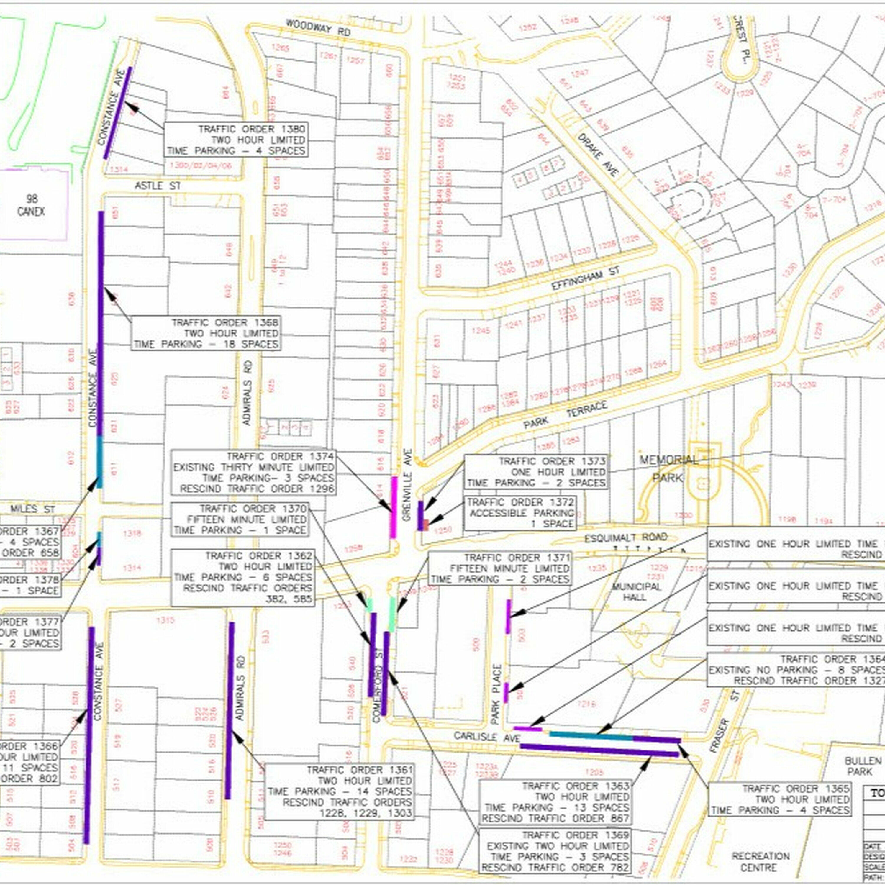 Parking changes coming to downtown Esquimalt