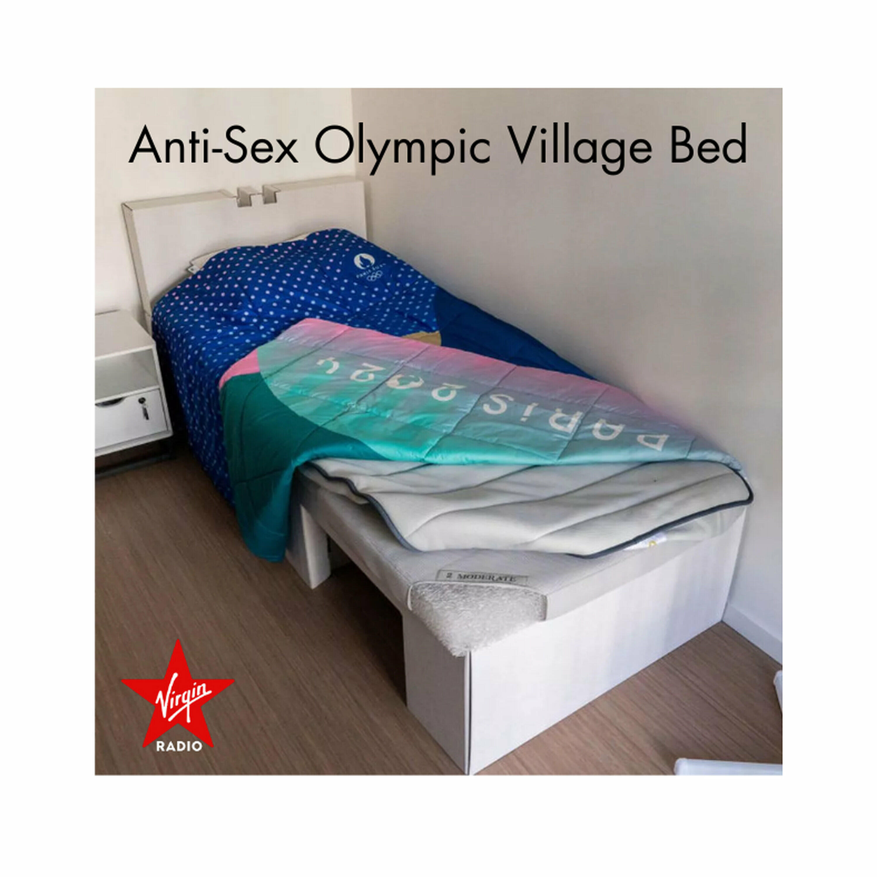 Anti Sex Bed 2024 Summer Games - Virgin Radio Mornings - Sound Bites |  iHeart