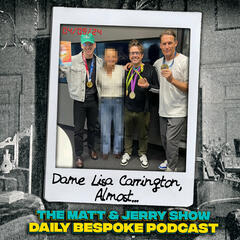 Dame Lisa Carrington, Almost... - The Daily Bespoke September 4 - The Hauraki Breakfast Podcast