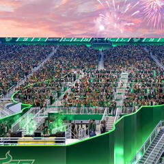 USF Stadium Groundbreaking - Michael Kelly - Beyond the News WFLA Interviews