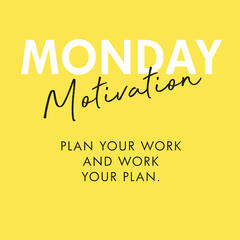 #385 - Monday Motivation: "Plan your work and work your plan.” – Napoleon Hill - Your Dream Life with Kristina Karlsson