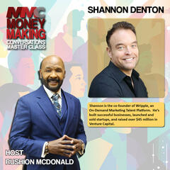 Created innovative employment service and has raised $45 million in Venture Capital, Shannon Denton. - The Steve Harvey Morning Show
