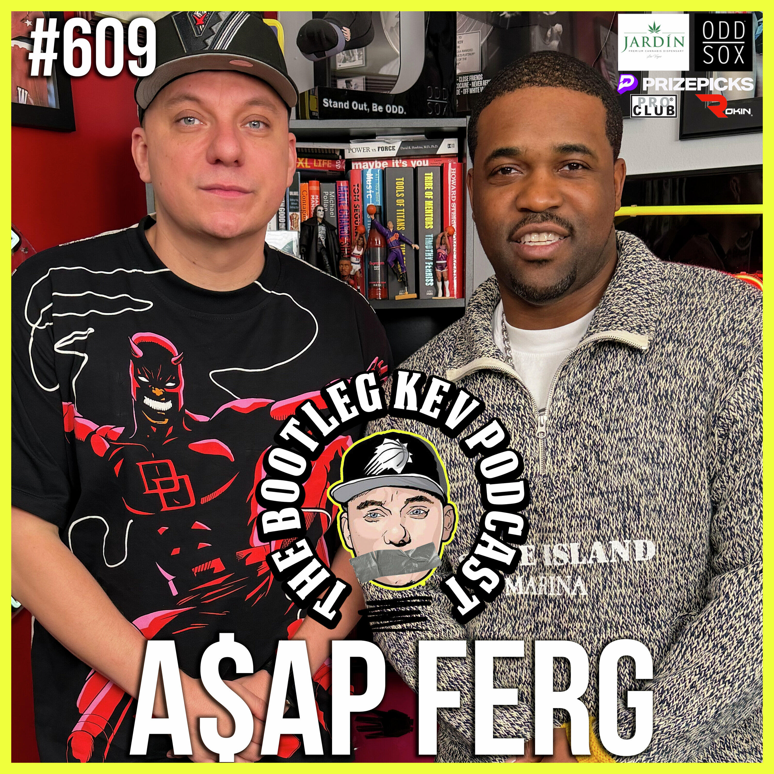 The Bootleg Kev Show - #609 - A$AP Ferg Talks A$AP Rocky, A$AP Yams’ Legacy, Carti, Work Remix, Cl