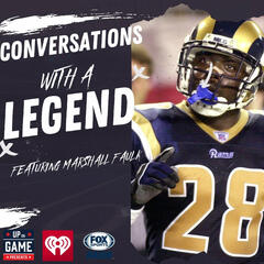 Up On Game Presents Conversations With A Legend Super Bowl Champion Marshall Faulk "Understanding The Game Is Crucial For Success In Football" - 2 Pros and a Cup of Joe