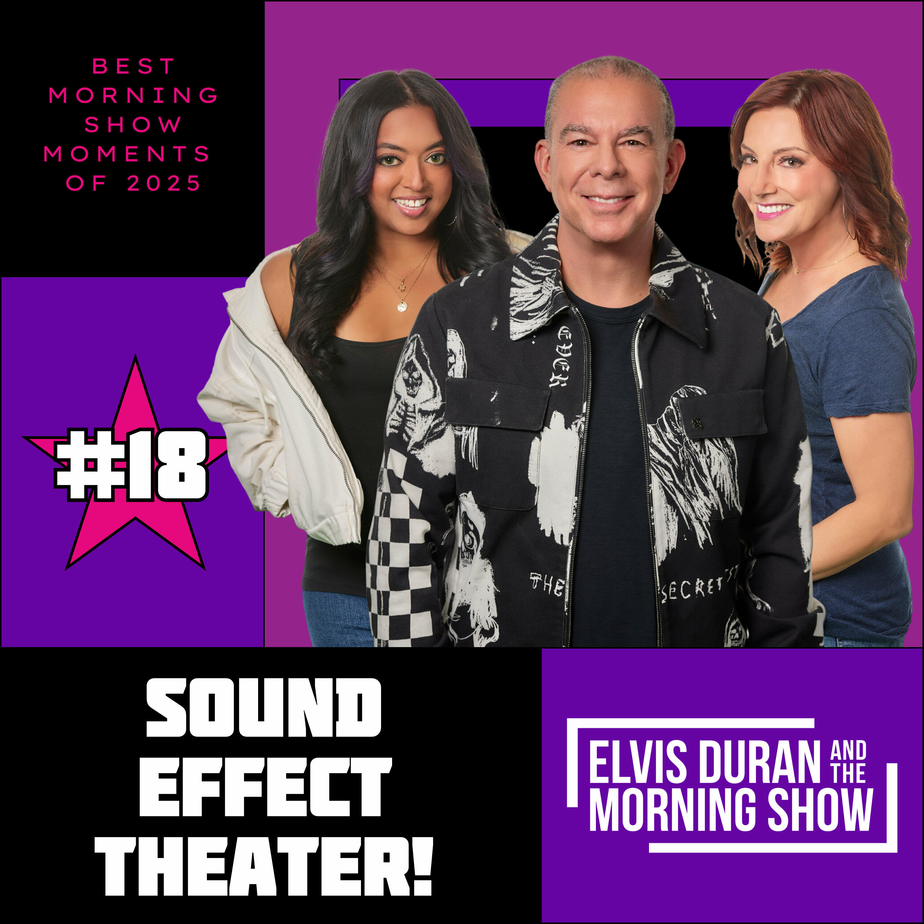 Elvis Duran - Best Moments of 2025 #18:  Sound Effect Theater! 