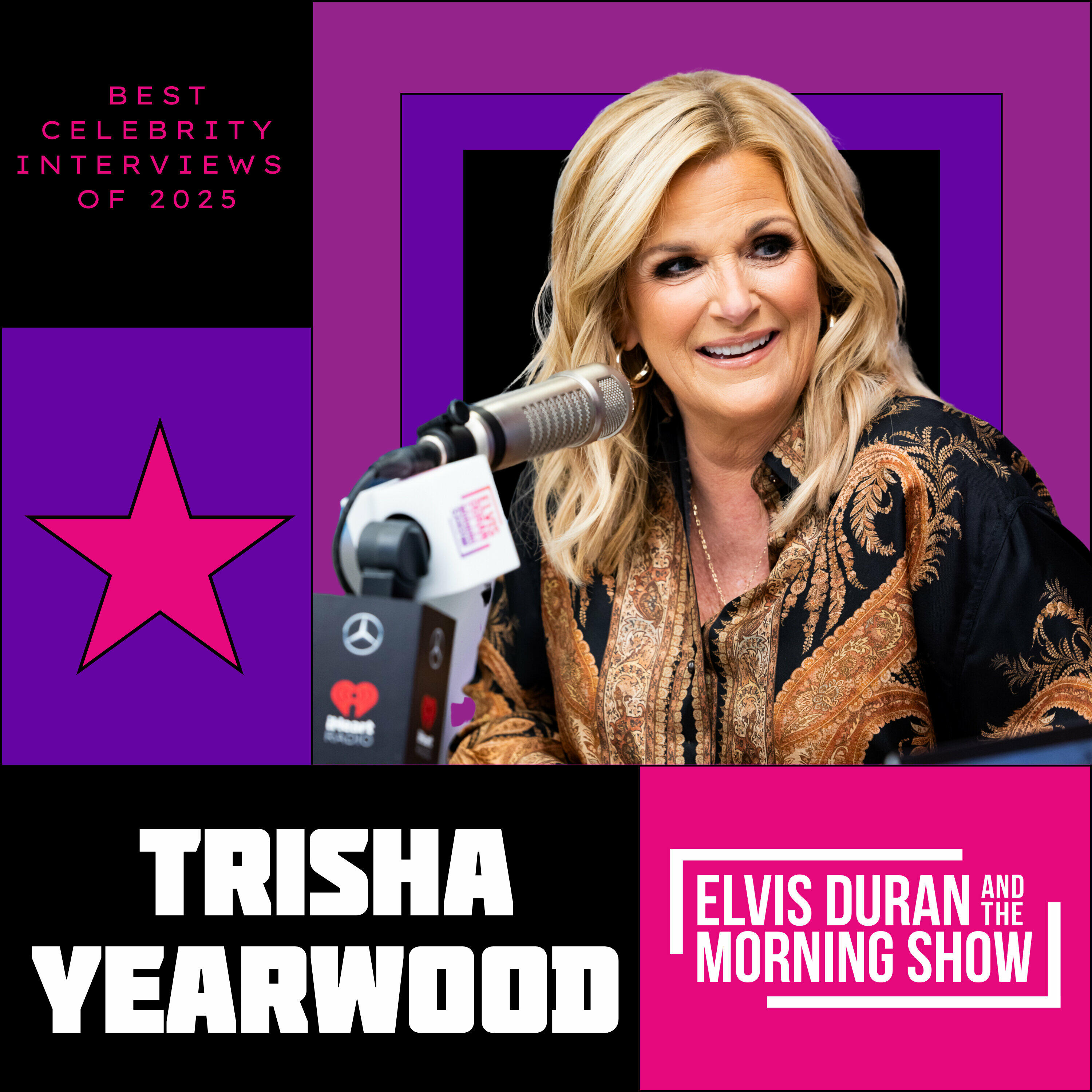 Elvis Duran - Best Celebrity Interviews of 2025: Trisha Yearwood