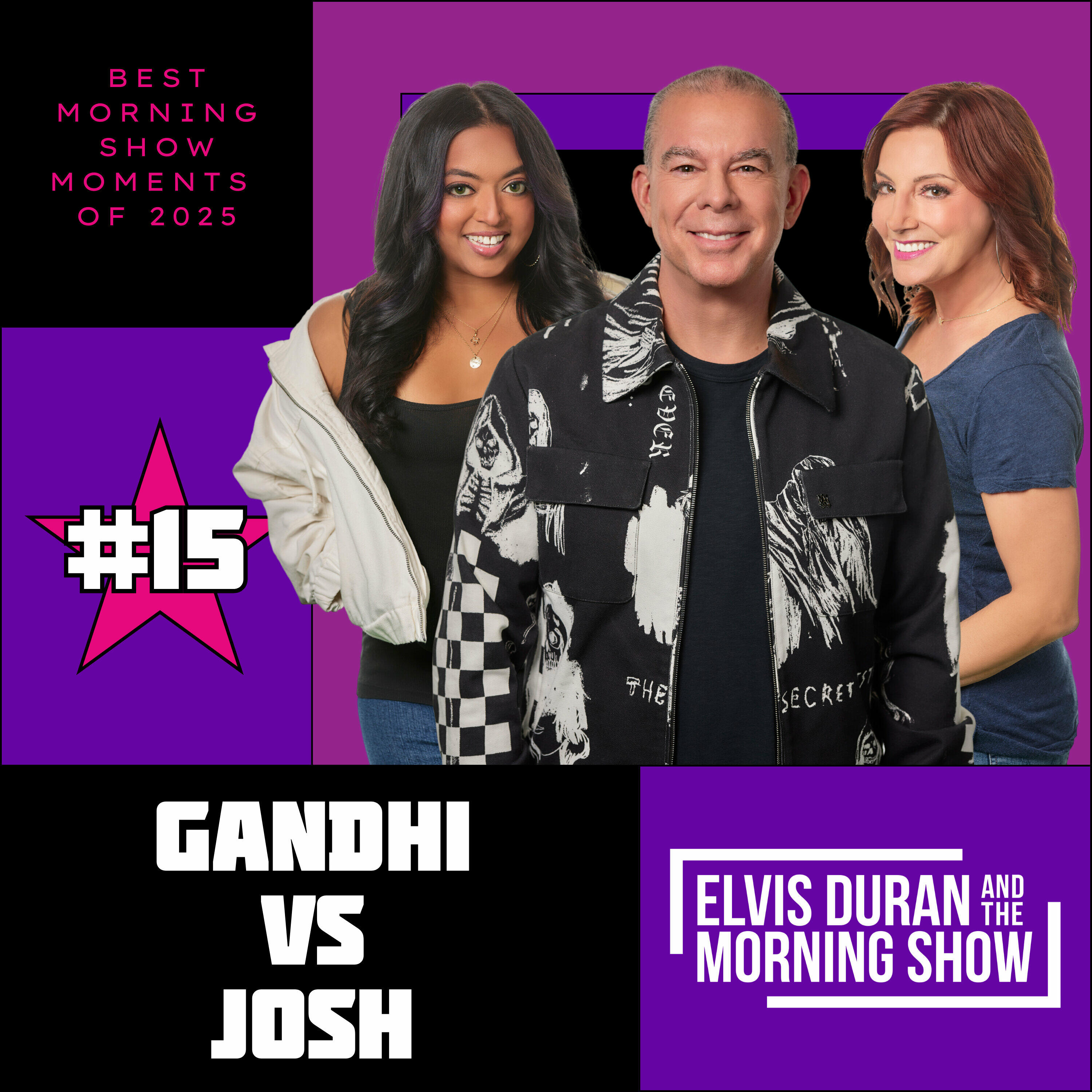 Elvis Duran - Best Moments of 2025 #15: Gandhi vs. Josh