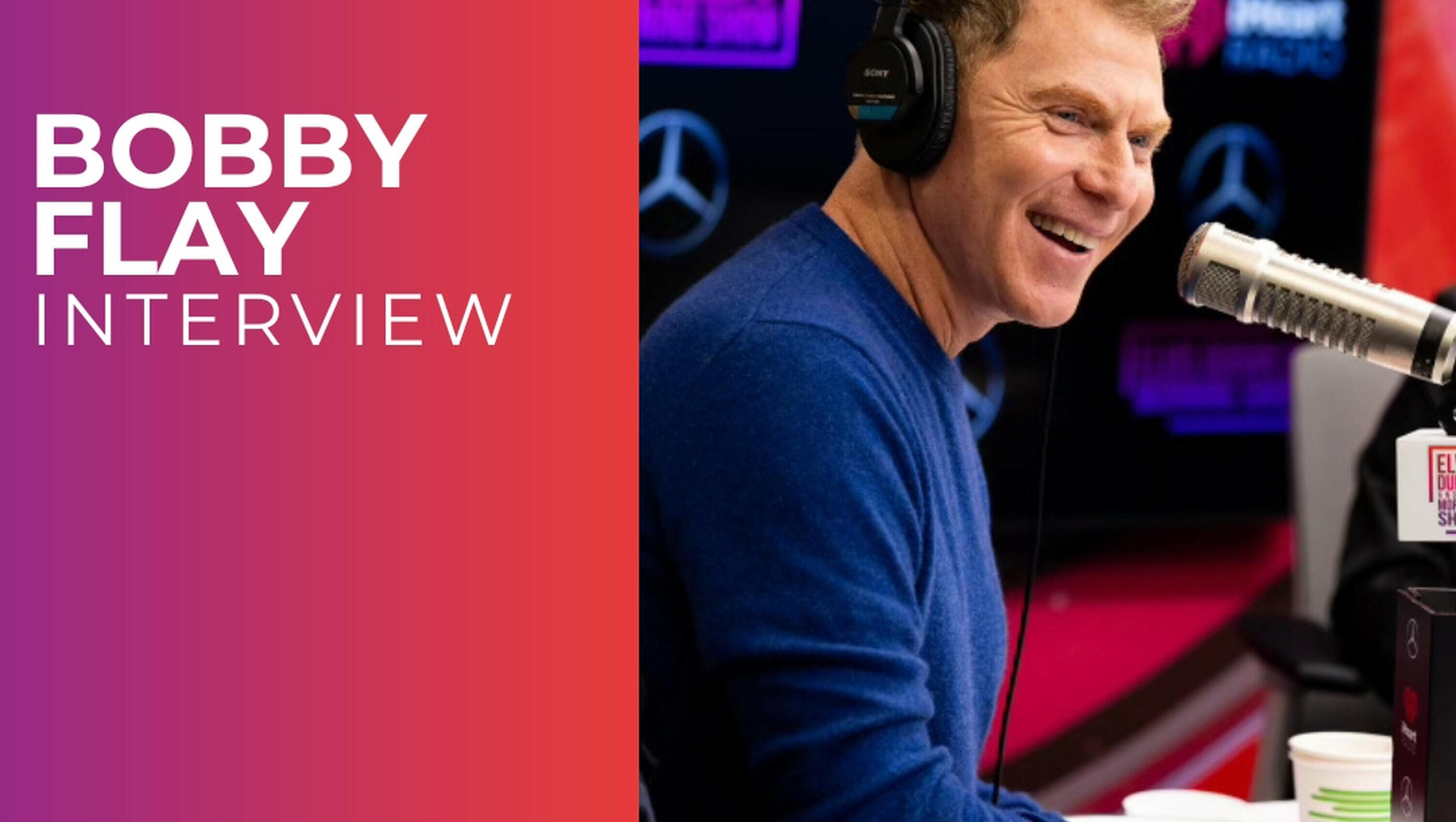 Celebrity Interview: Bobby Flay Hijacks the Studio!