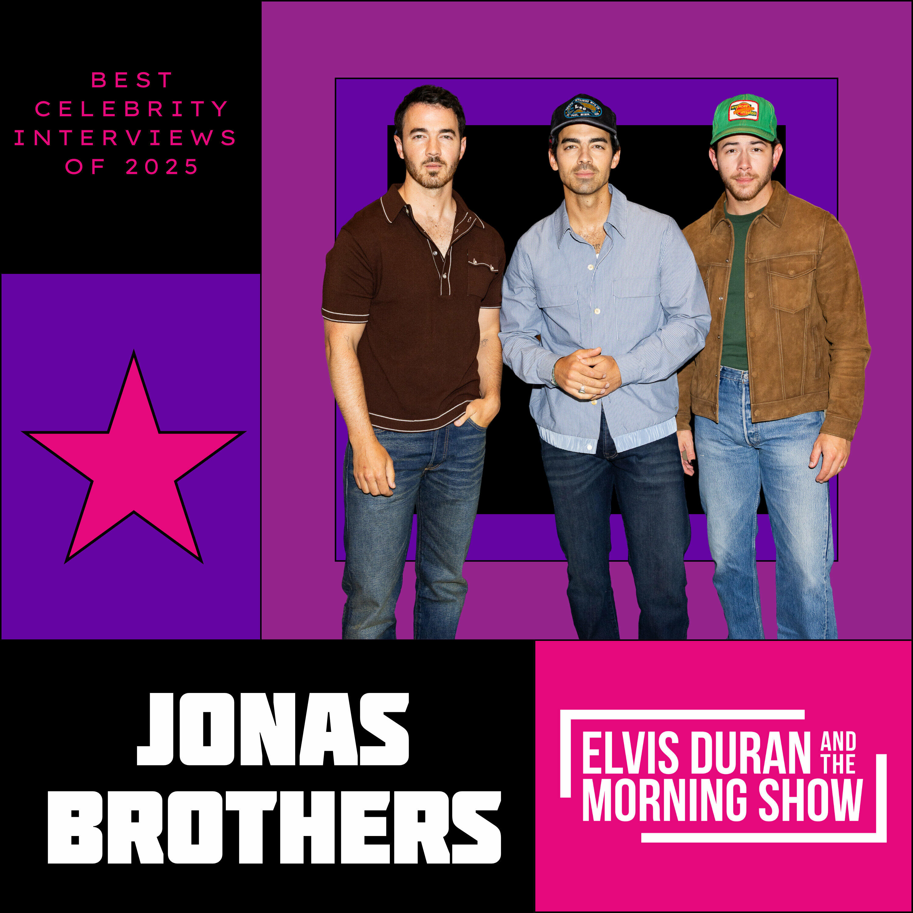 Best Celebrity Interviews of 2025: Jonas Brothers
