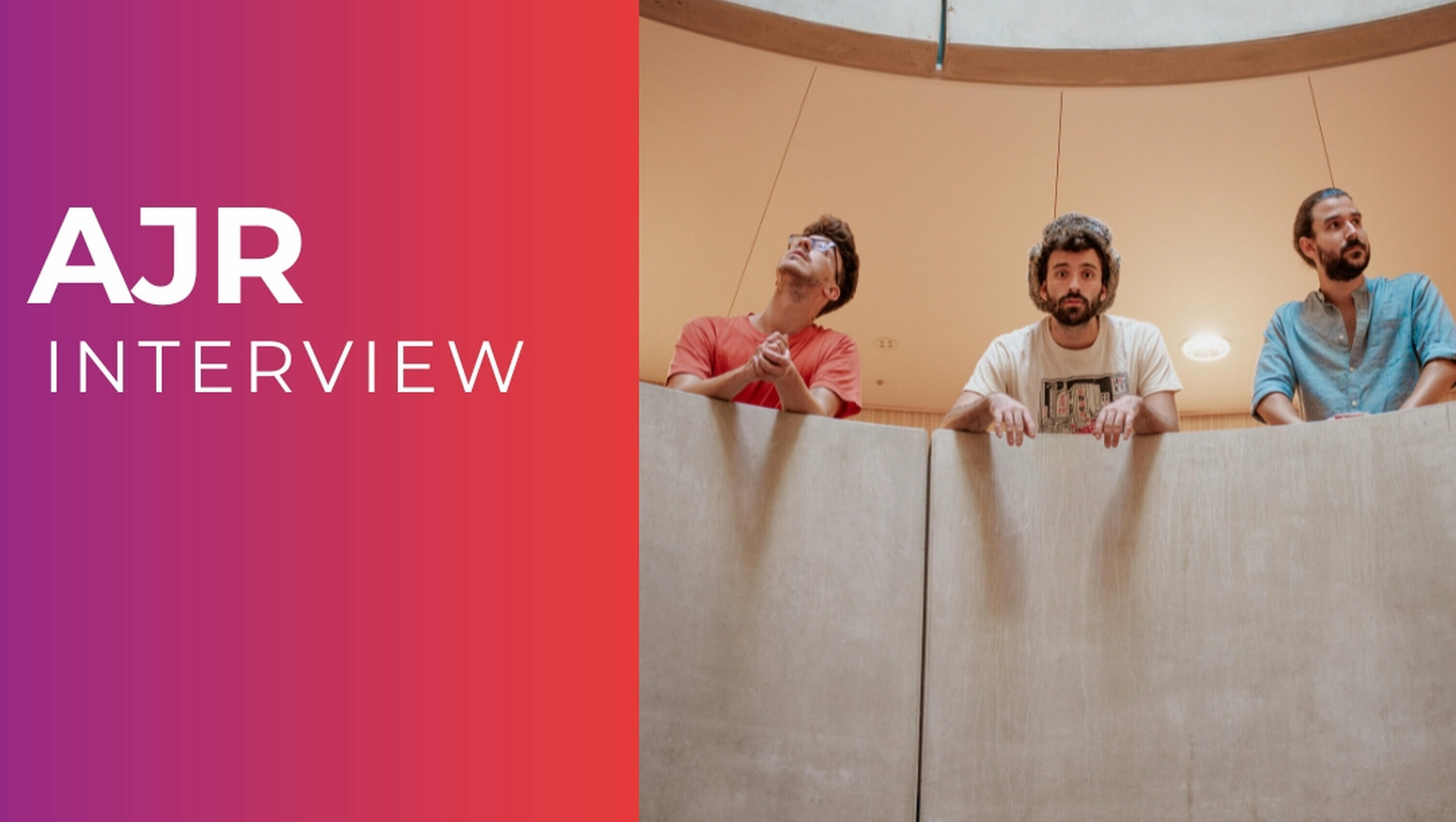 Celebrity Interview: AJR’s Wild Ride (and Tour Bus Rules)