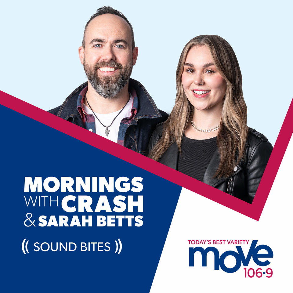 Mornings with Crash and Sarah Betts on Move - Sound Bites