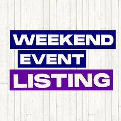 Weekend Event Listing by Bounce