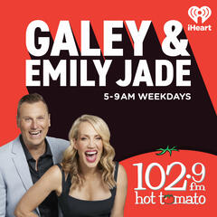 The voice of Siri joins us! - Galey & Emily Jade on 1029 Hot Tomato