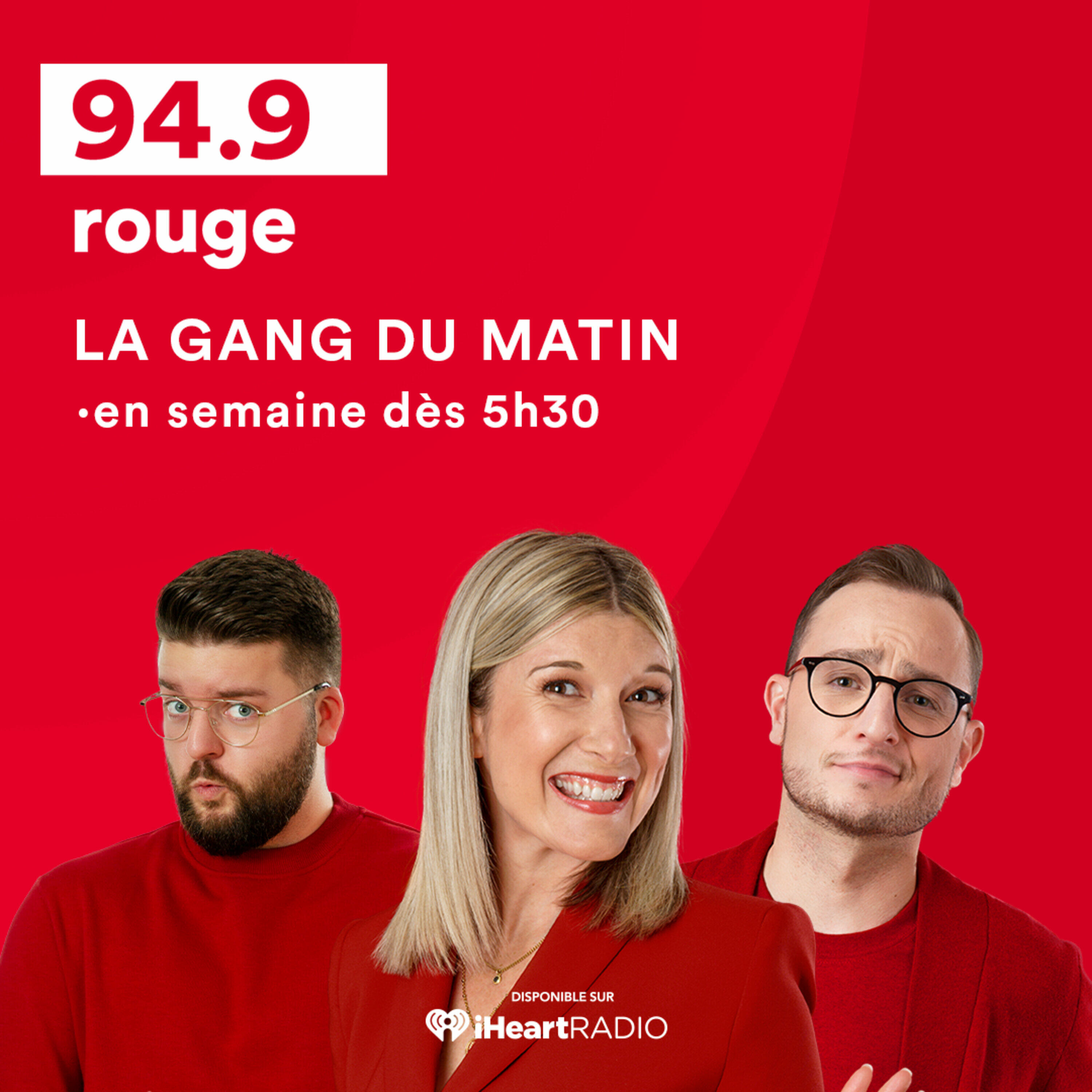 94.9 Rouge Gatineau-Ottawa | Tous sur la même fréquence! - iHeartRadio