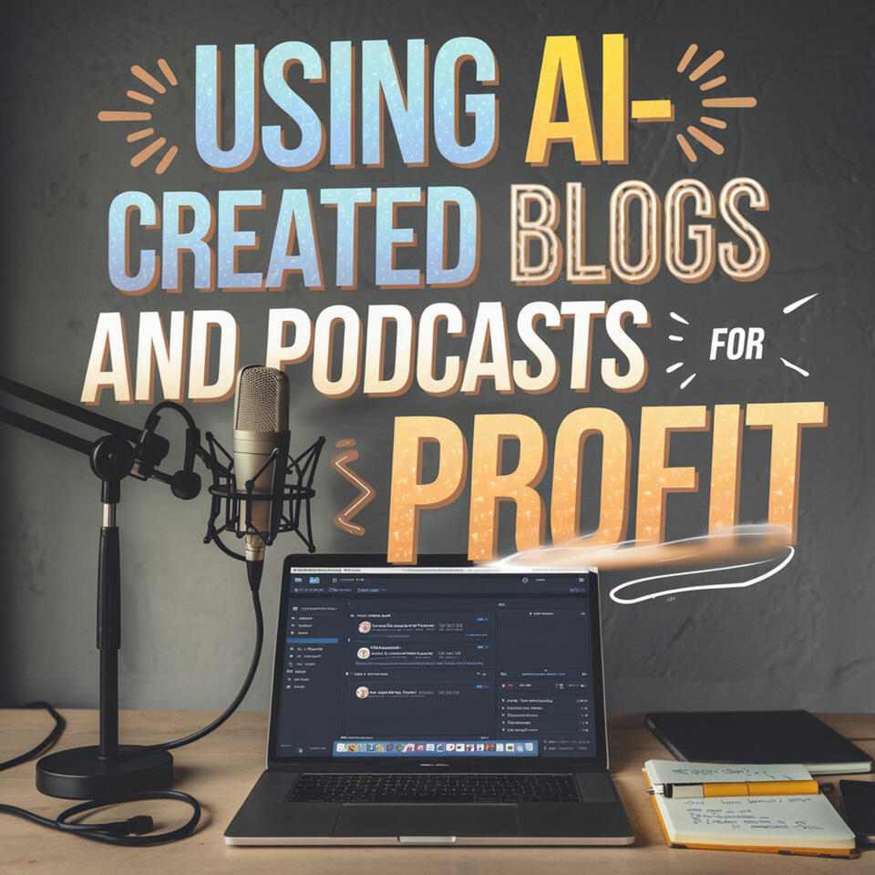 Using AI-Created Blogs and Podcasts for Profit