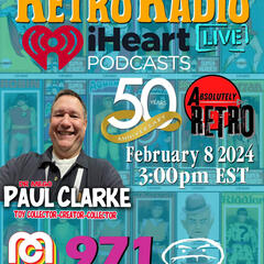 Episode 2: The Retro Radio LIVE: February 8, 2024 Dr Mego Paul Clarke - Retro Radio Live's Podcast®