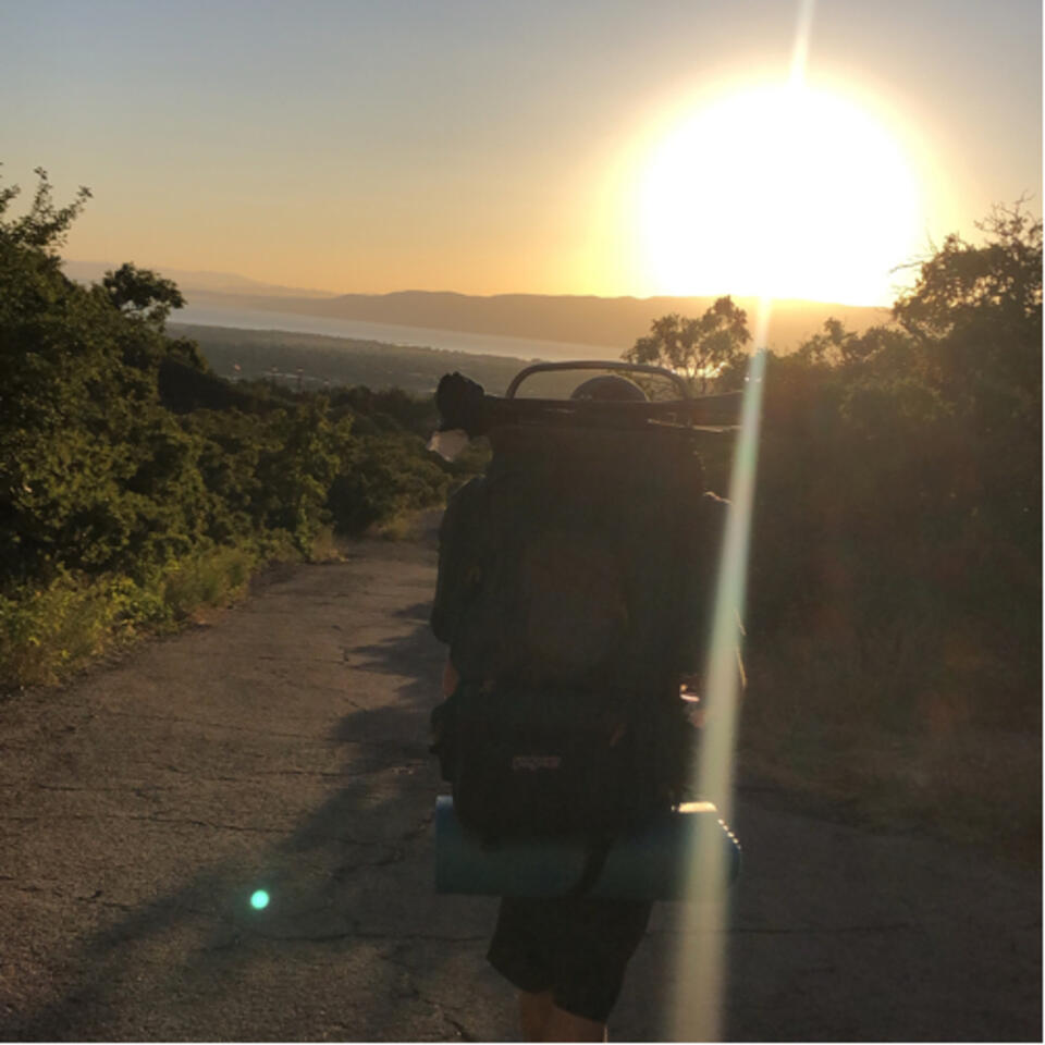 The beginning of the outdoors