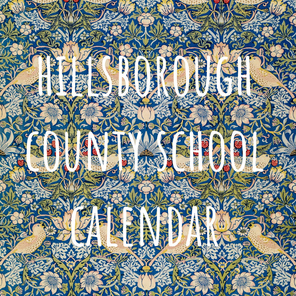 hillsborough county school calendar