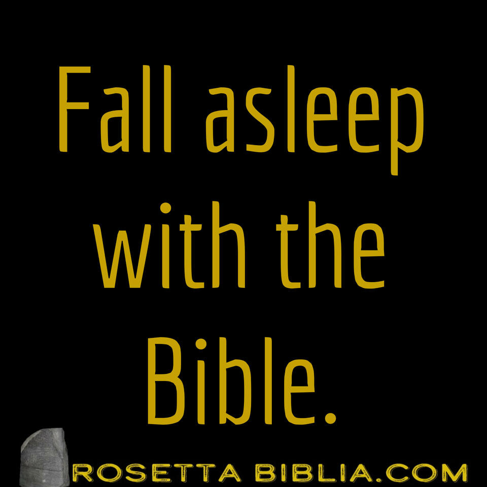 Fall asleep with the Bible