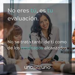No eres tú, es tu evaluación - Toda pieza en su lugar