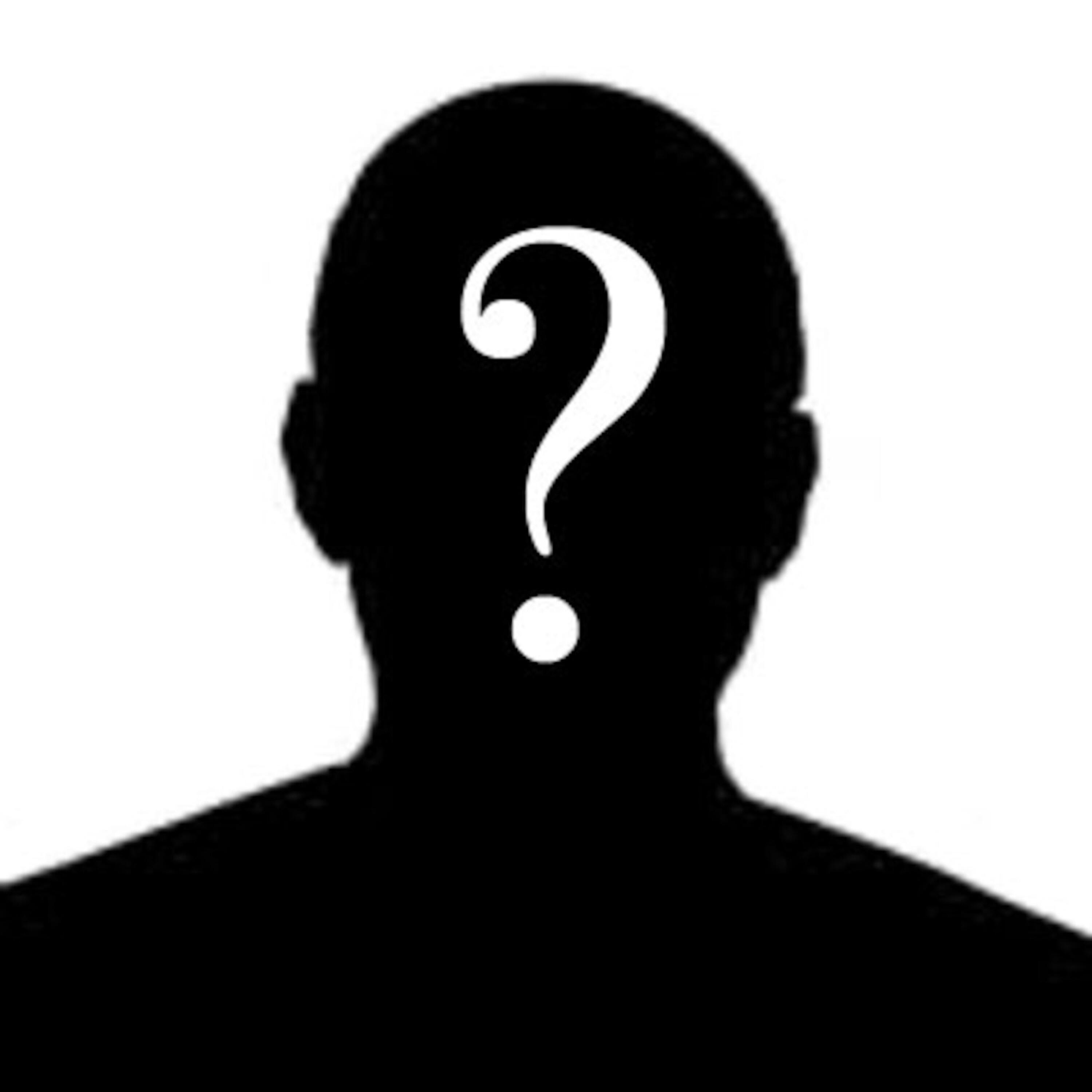Main question. Силуэт человека с вопросом. Неизвестный человек. Силует человека с вопосом. Лицо с вопросом.